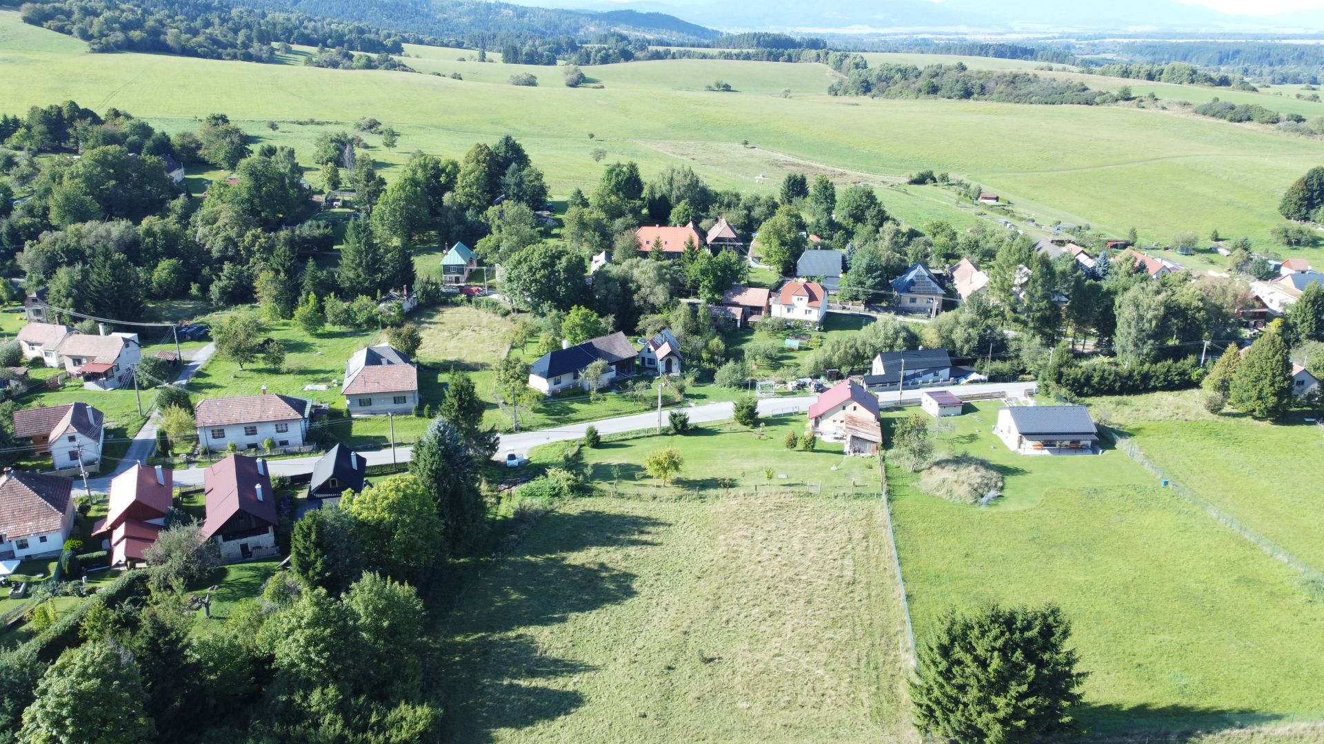 Veľkorysý stavebný pozemok v obci Sklené pri Turčianskych Tepliciach
